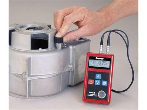 starrett ultrasonic thickness tester|starrett ultrasonic gauge.